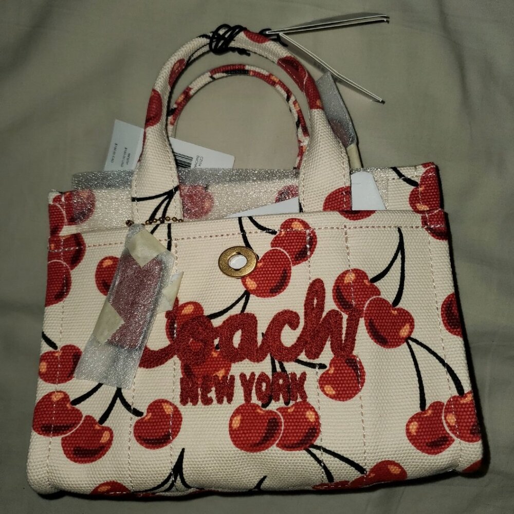 Cherry coach mini tote - Picture 3 of 5